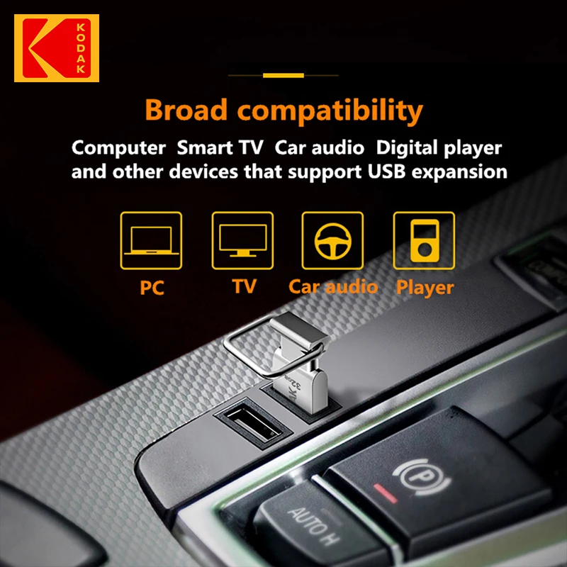 KODAK-Mini-cl-USB-2-0-K112-en-m-tal-support-m-moire-de-32GB-64GB-3