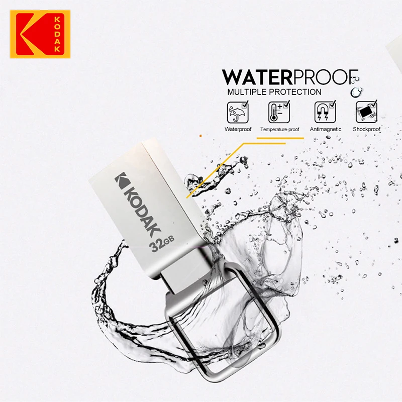 KODAK-Mini-cl-USB-2-0-K112-en-m-tal-support-m-moire-de-32GB-64GB-4
