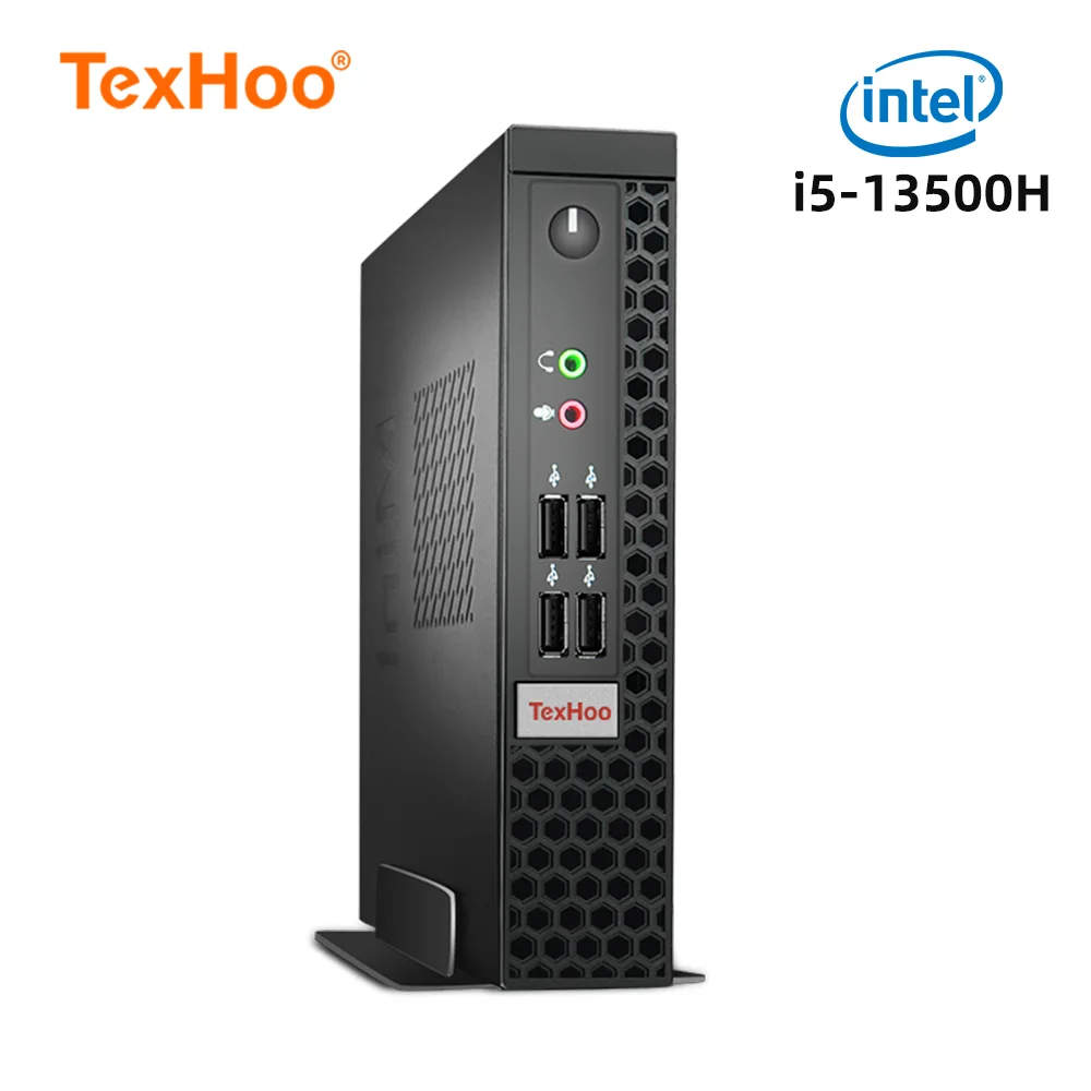 TexHoo-Mini-PC-Gaming-Computer-Intel-Core-i7-10875H-i5-13500H-AMD-Processeur-R7-ITX-Windows